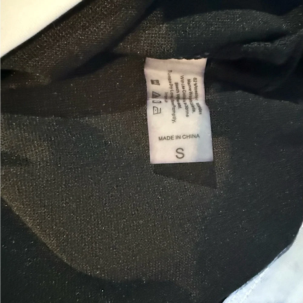 Stylish Black and White Women’s One Piece NWT small